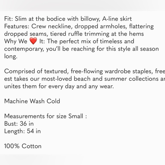 ⭐️ Free People Maxi Dress - Picture 5 of 5